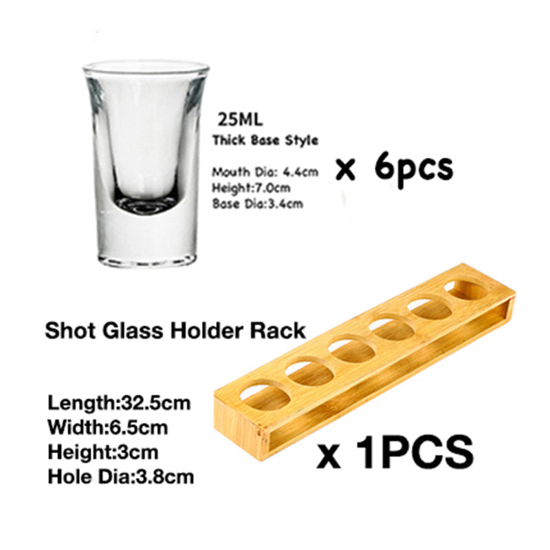Bullet White Wine Glass B52 Holder Cocktail Set Mini Bar Tableware