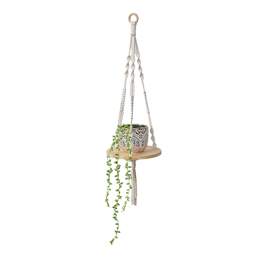 Hand-woven Tapestry Flower Pot Rack